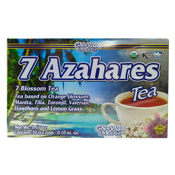 Té 7 azahares GN + Vida - 30 sobres