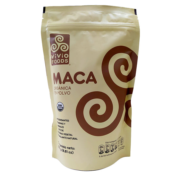 Maca orgánica en polvo 200g - Vivio Foods