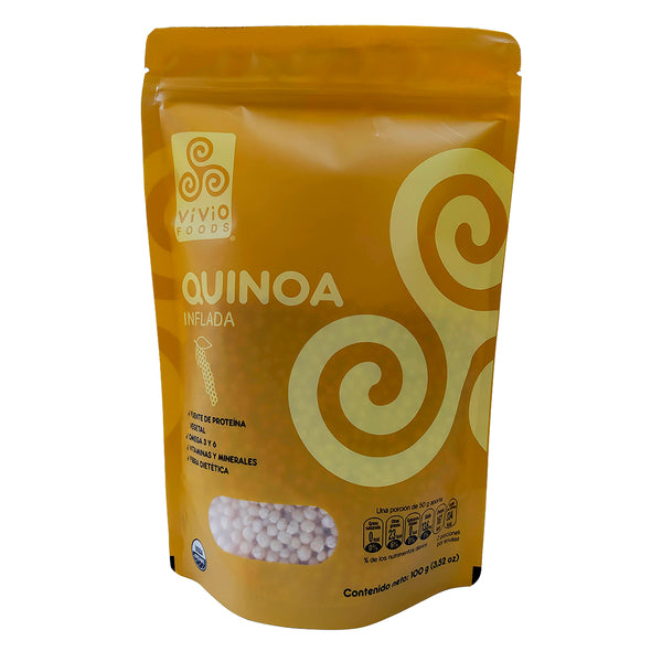 Quinoa inflada 100g - Vivio Foods