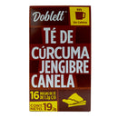 Té de cúrcuma, jengibre y canela - Doblett