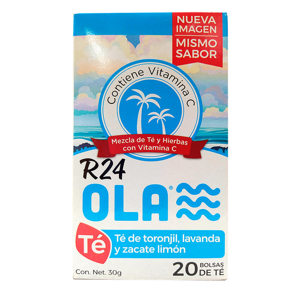 Té Ola - Toronjil, lavanda y zacate limón 20 bolsitas - R24