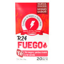 Té Fuego - té negro, yerba mate y té verde 20 bolsitas - R24
