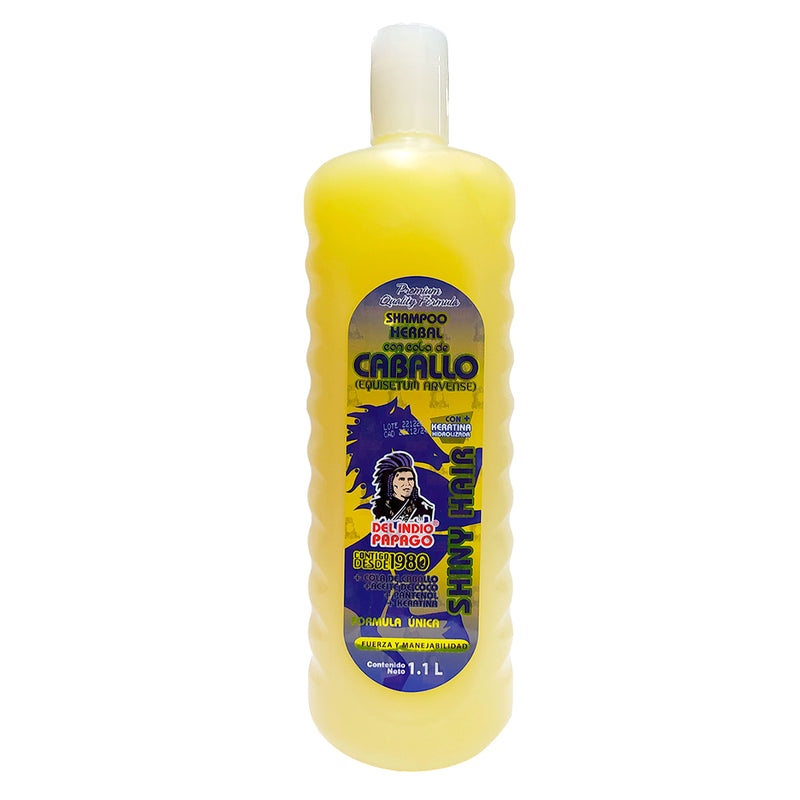 Shampoo cola de caballo con keratina 1.1 lt - Del Indio Papago