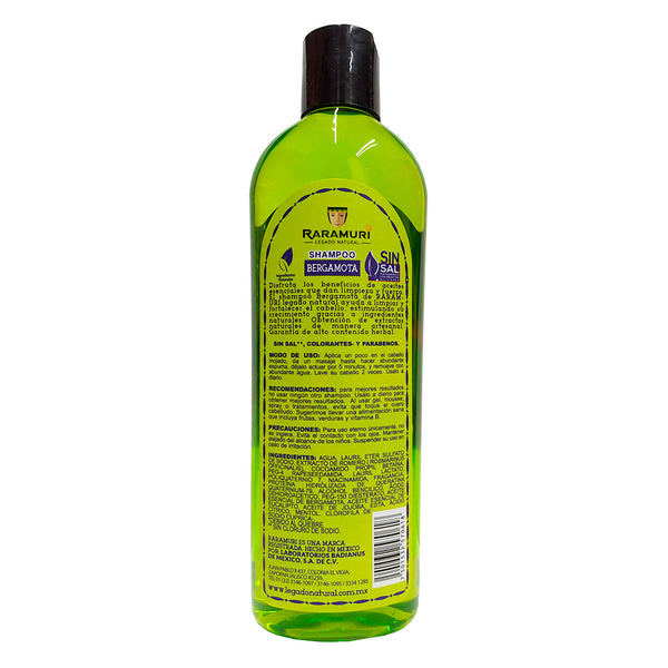Shampoo de Bergamota Reverso