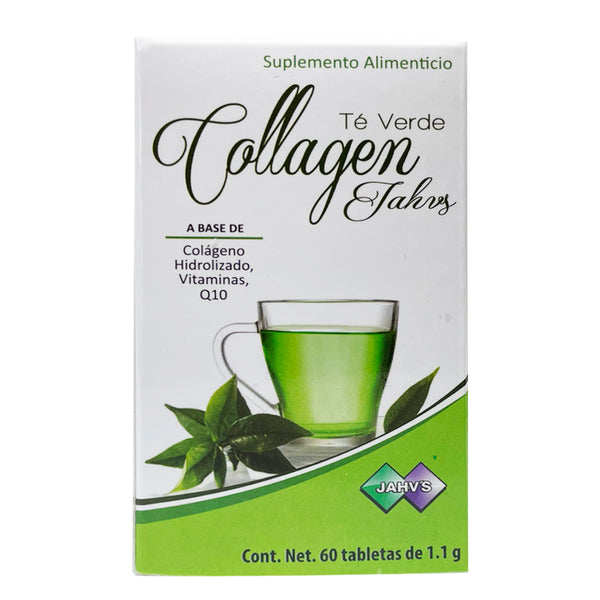 Colágeno en tabletas Collagen Té Verde Limón 60 tabs