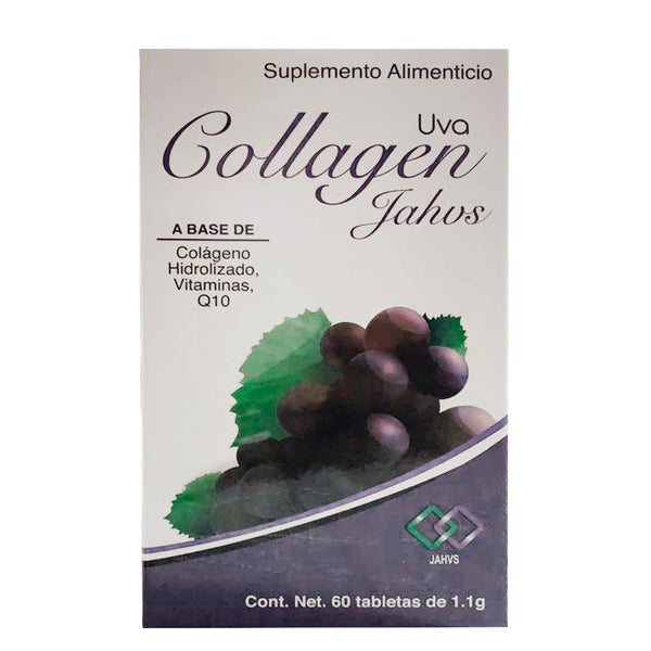Colágeno en tabletas Collagen Uva 60 tabs