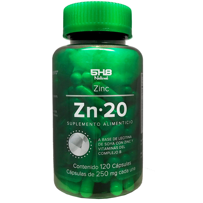 Zinc Zn°20 120 Caps.