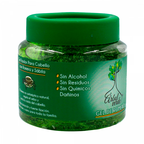 Gel fijador de romero 250 Grs. - Árbol verde Reverso