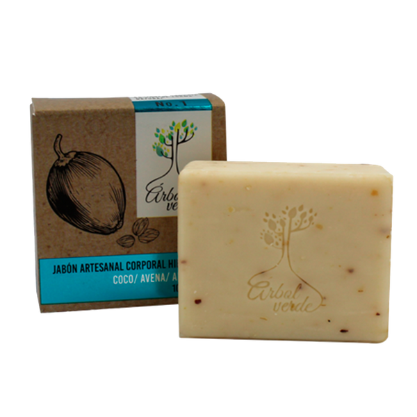 Jabón corporal hidratante 100 Grs. - Árbol verde