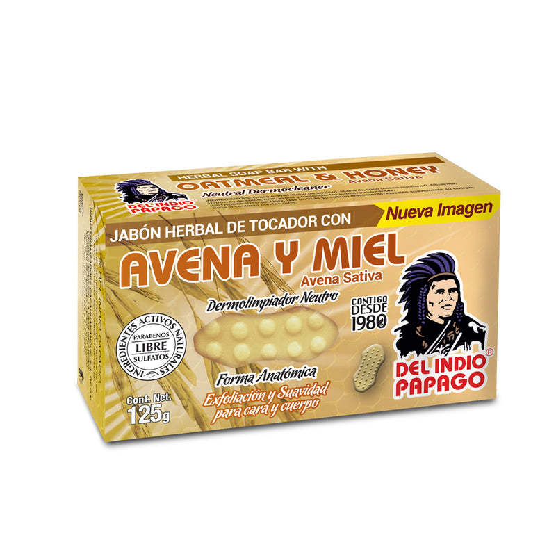 Jabón de Avena y Miel  - Del Indio Papago
