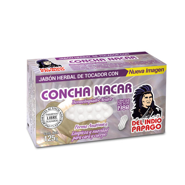 Jabón Neutro Concha Nácar  - Del Indio Papago