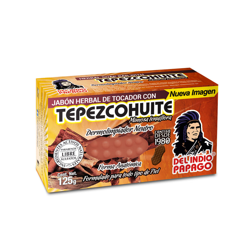 Jabón Neutro de Tepezcohuite - Del Indio Papago
