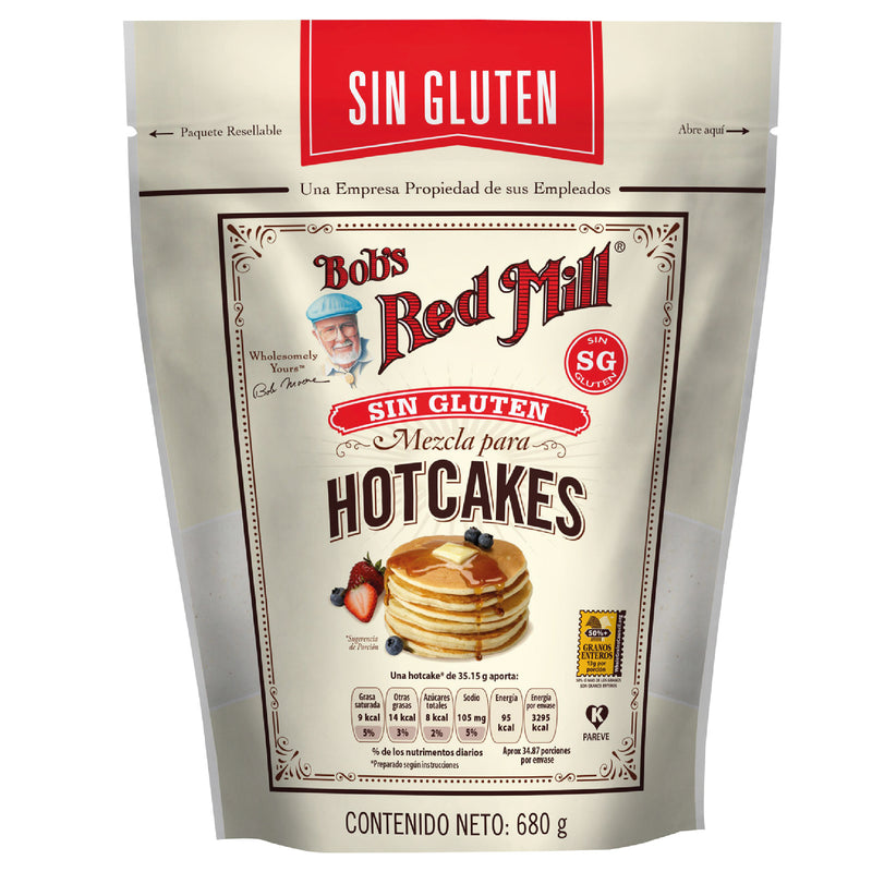 Mezcla para Hotcakes Sin Gluten 680 gr. - NATUREGANIX