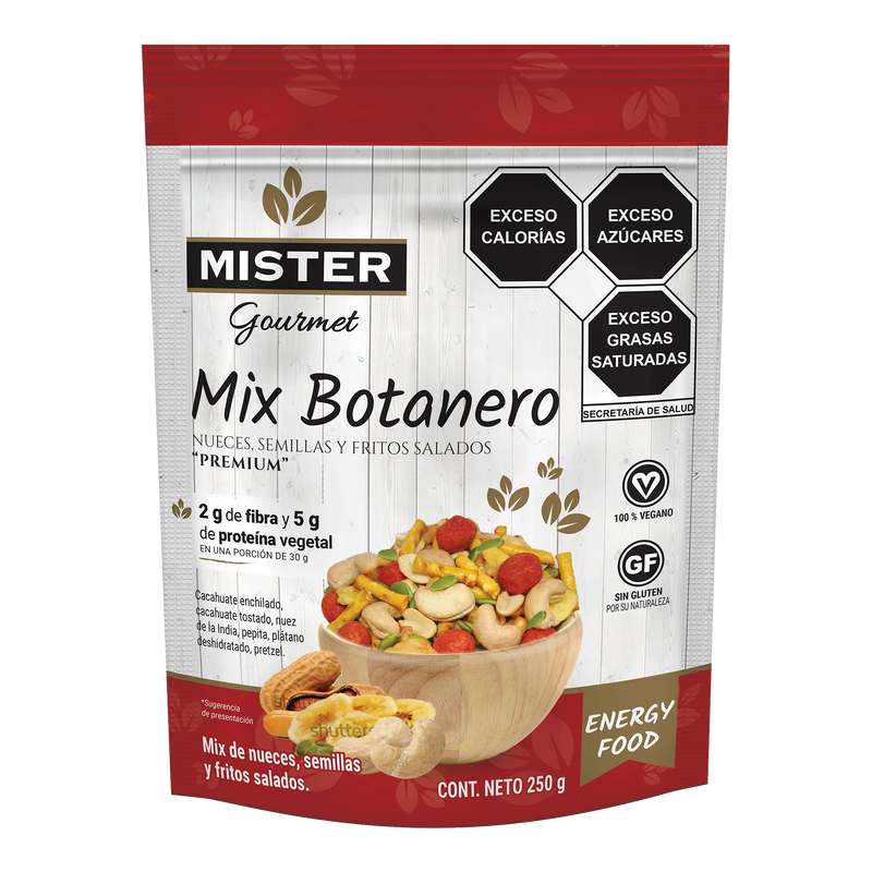 Mix Botanero 250 g.