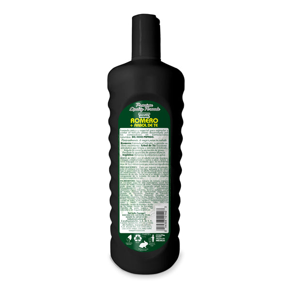 Shampoo con Romero y Árbol de Te 1.1L - Del Indio Papago Reverso