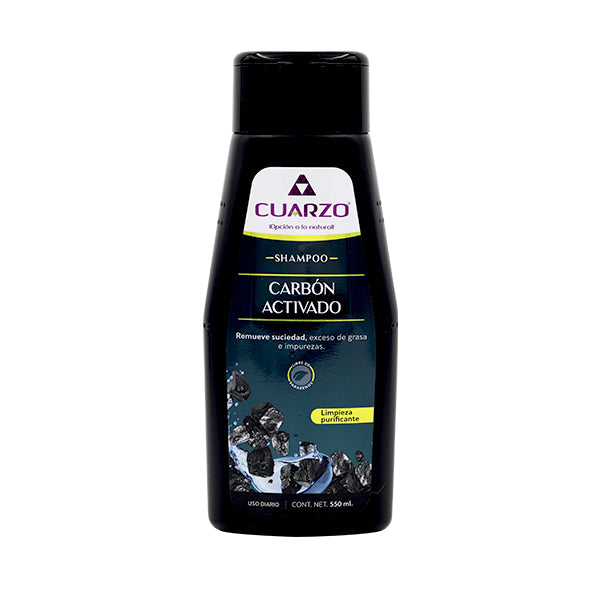 Shampoo de Carbón activado - Cuarzo cosmetics