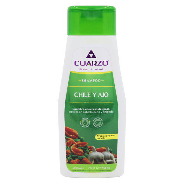 SHAMPOO CHILE Y AJO - CUARZO COSMETIC´S
