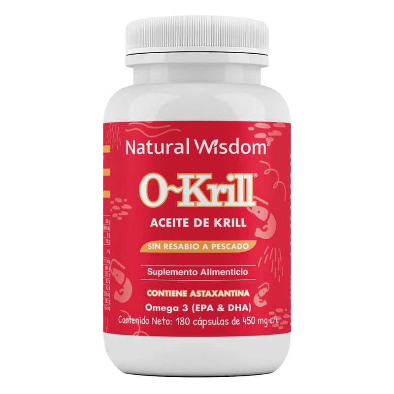 O-Krill 60 cápsulas - NATURAL WISDOM