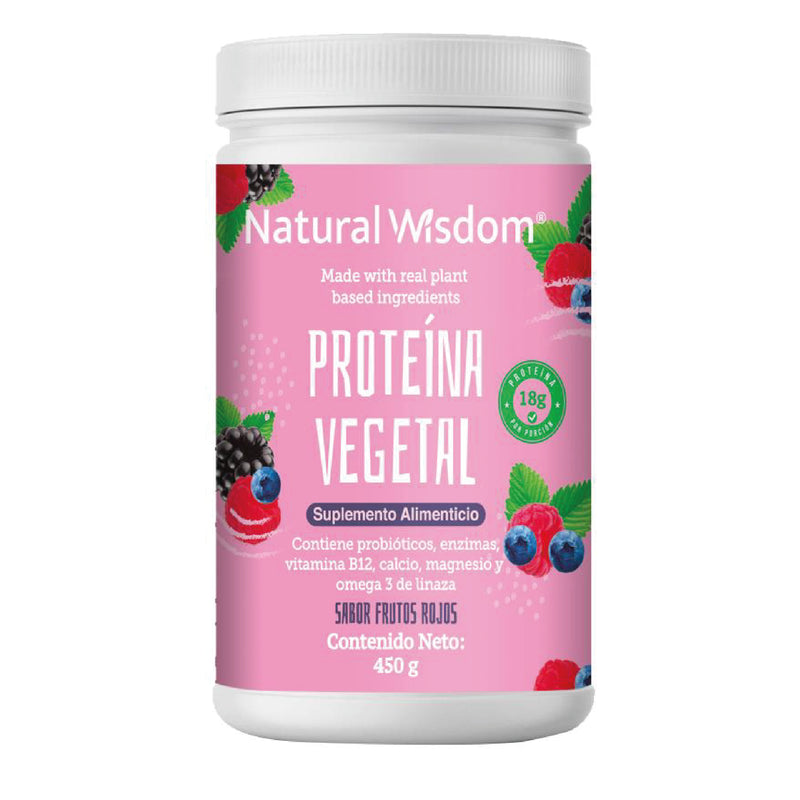 Proteína Power Berries 450g - NATURAL WISDOM