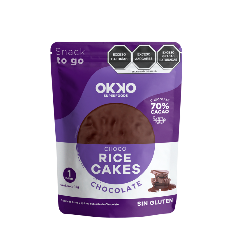 CHOCO RICE CAKES CHOCOLATE - OKKO