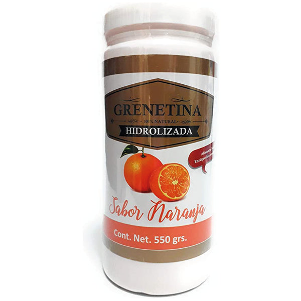 GRENETINA HIDROLIZADA SABOR NARANJA