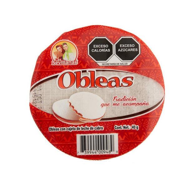 OBLEAS CON CAJETA - LAS SEVILLANAS