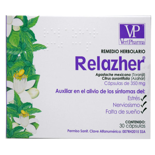 Relazher Remedio Herbolario - Vert Pharma