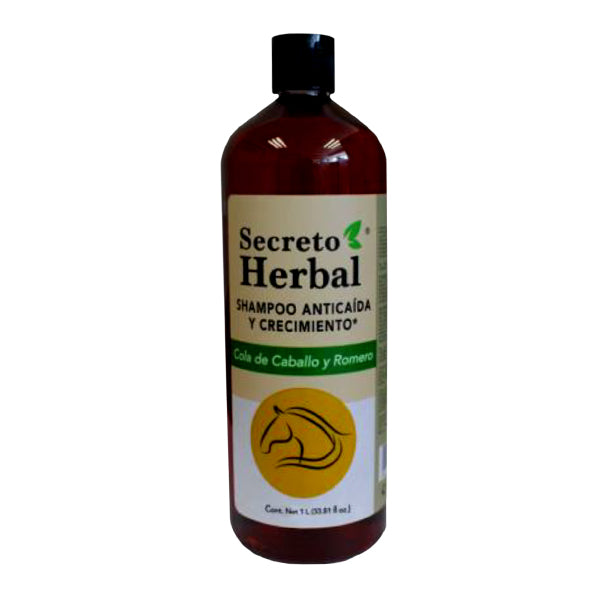 Shampoo anticaida y crecimiento 1L. - Secreto Herbal