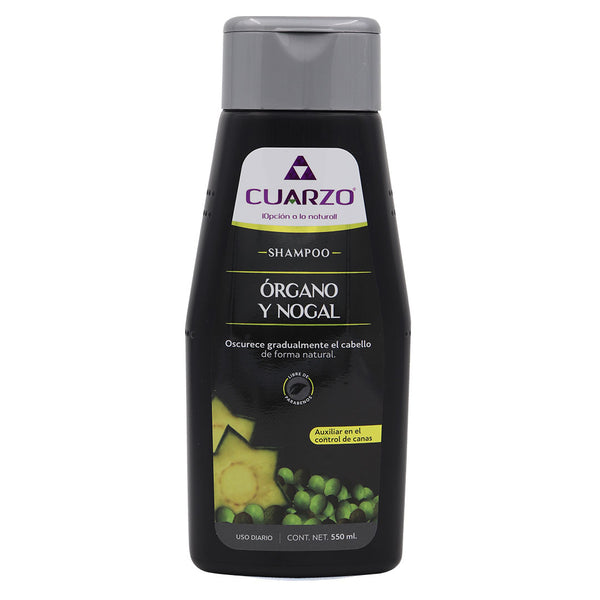 SHAMPOO DE ÓRGANO Y NOGAL - CUARZO COSMETCI´S