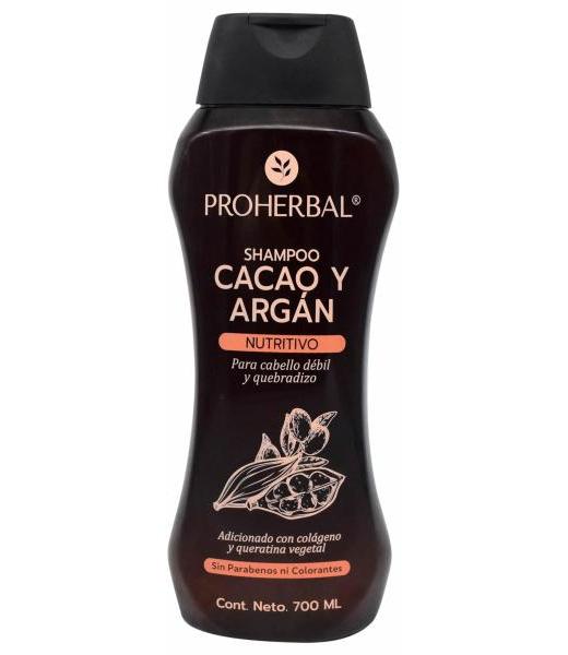 SHAMPOO PROHERBAL DE CACAO Y ARGAN