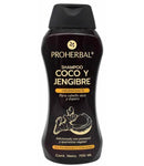SHAMPOO COCO Y JENGIBRE - PROHERBAL